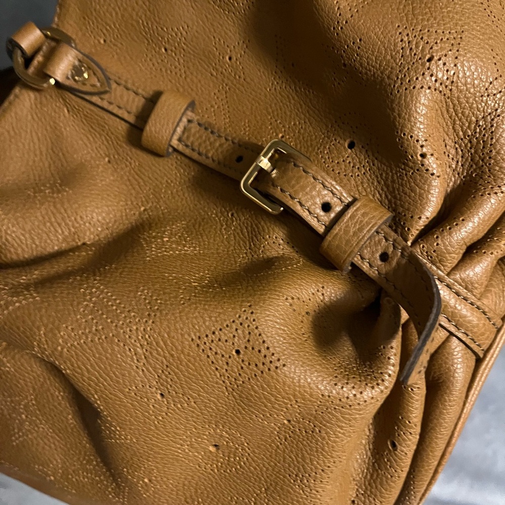 Louis Vuitton Brown Mahina Leather Hobo Bag - Picture 6 of 15